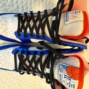 Nike Dunk Blue Satin